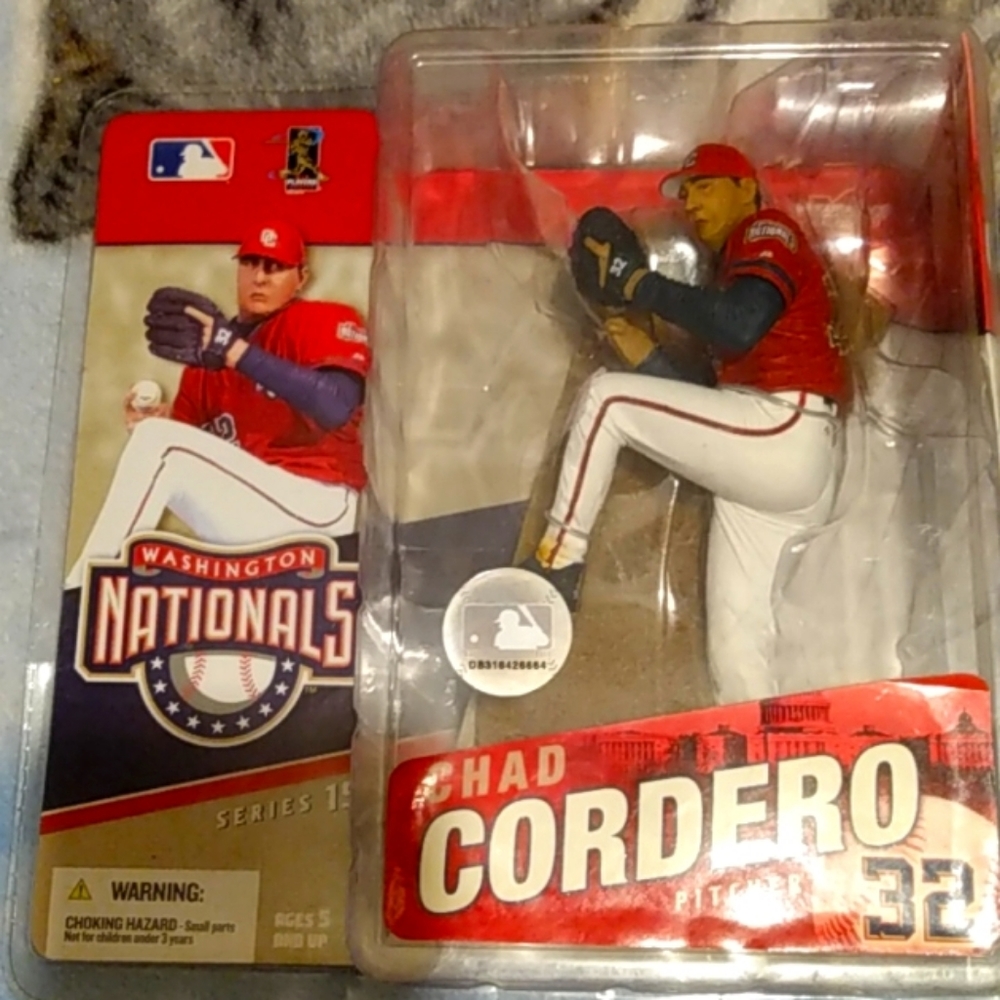 "Chad Cordero ", of the Washington Nationals. New in box never opened. Pitcher.